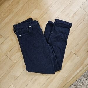 Banana republic jeans -dark wash high rise slim